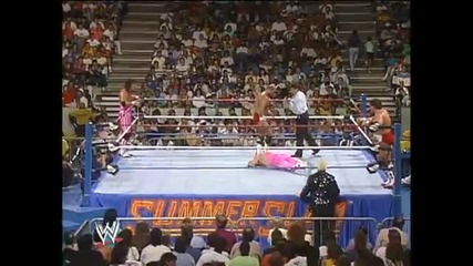 The Hart Foundation vs The Brainbusters Summerslam part2