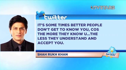 Shah Rukh Khan gets upset - Utvstars Hd