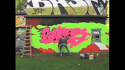 graffiti boss obs crew hamburg germany 