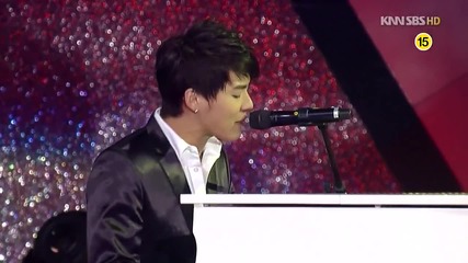 Бг превод! Tae Yang & Xiah Junsu - Piano Battle Live ( 2008.12.29 )