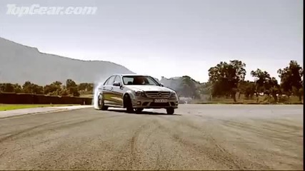 Top Gear - Bmw M3 vs Mercedes C63 Amg vs Audi Rs4 in Spain 