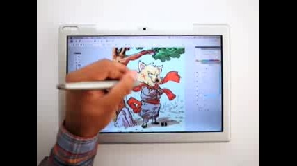 Apple Tablet Pc Modbook Hand Drawing 