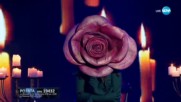 Розата изпълнява Hallelujah на Alexandra Burke | Маскираният певец