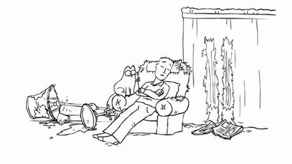 Simon's Cat fly Guy