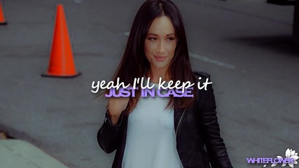 I'll keep it just in case + Maggie Q