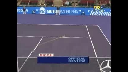 Federer Vs Ginepri - Madrid 2007