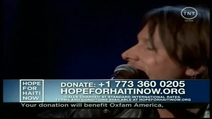 Sheryl Crow, Keith Urban and Kid Rock - Lean on Me cove Hope For Haiti Now 