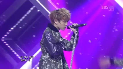 Teen Top - Crazy (remix) @ Inkigayo (26.02.2012)