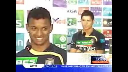 Cristiano Ronaldo & Nani funny interview
