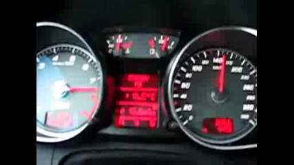 Audi R8 0 - 200km Ускорение