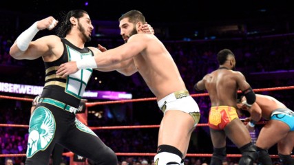 Cedric Alexander vs. Mustafa Ali vs. Tony Nese vs. Ariya Daivari - "Second Chance" Fatal 4-Way Match: Raw, Dec. 11, 2017