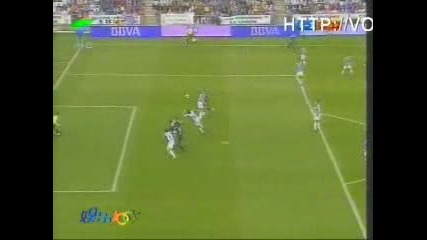 Huelva Vs Real Madrid Robinho Goal