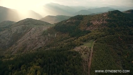 Древното Тракийско светилище край село Небеска заснет от дрон