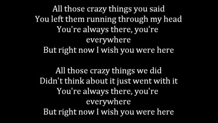 Avril Lavigne - Wish You Were Here 