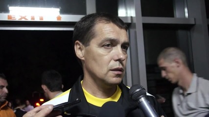 Петър Хубчев: Търсим още един нападател, Ботев не може да стои дълго в Б група