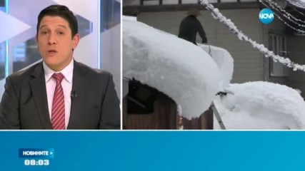 Обилни снеговалежи създадоха проблеми в Япония
