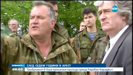 Трибуналът в Хага произнася присъдата срещу Радован Караджич
