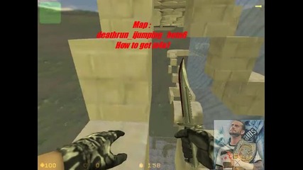 Counter Strike 1.6 Deathrun как да вземем m4a1 от deathrun_ijumping_beta6 By rko_chelsea 2011