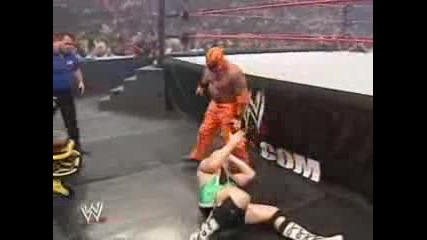 Wwe Cyber Sunay 2007 - Rey Mysterio vs Finlay ( Stretcher Match ) 