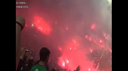Паок - арис Play off (атмосферата на Тумба)