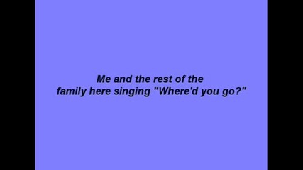Fort Minor - Where_d you go - Lyrics