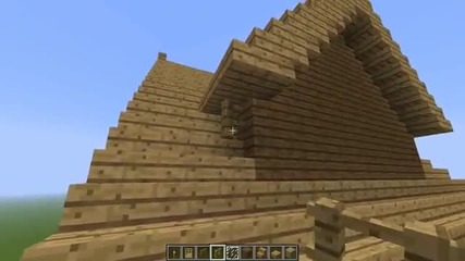 Minecraft- How to build big wooden house