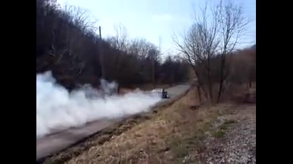 1969 Pontiac Grand Prix Burnout 