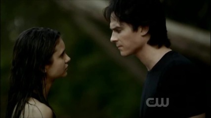 Damon and Elena - 3x02 In The Water