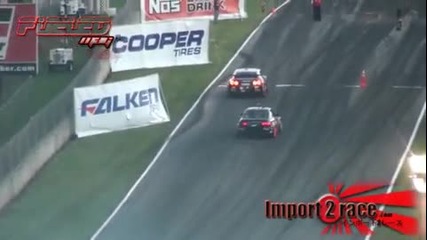 Gt - R R35 vs Bmw V10 drifting Atlanta 2010