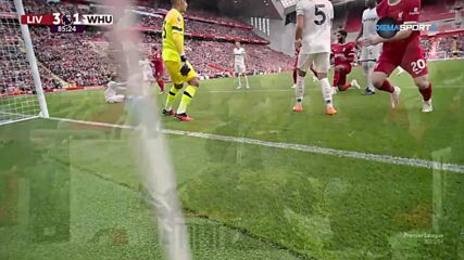 Liverpool with a Goal vs. West Ham United