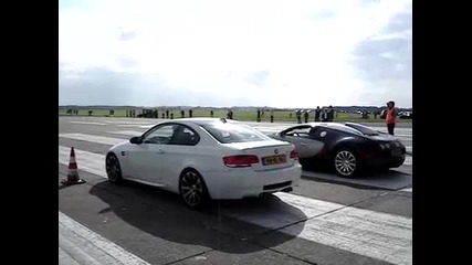 Bugatti Veyron vs. Bmw M3 E92