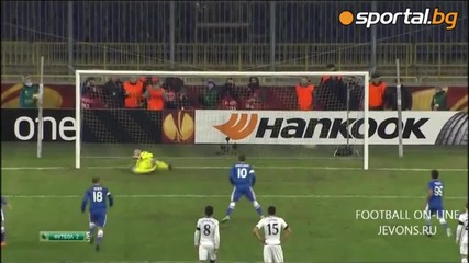 Днипро- Тотнъм 1:0 | Лига Европа 20.02.2014 |