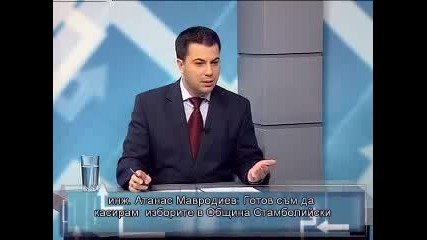 Инж. Атанас Мавродиев в интервю за предаването " Директно " на Nbt - 27 Октомври 2011г.