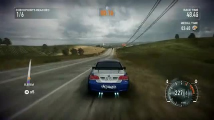 Need For Speed The Run Most Wanted Challenge Series part 1/2