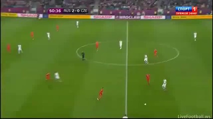 Русия 4:1 Чехия *евро 2012* Всички голове