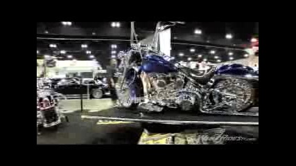 Webridestv 2008 Dub Show Tour - Lowrider Harley Davidson Motorcycle