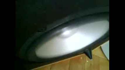 Jamo sub woofer ( bass test ) 