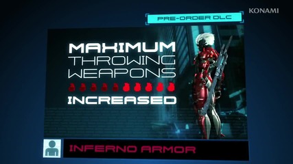 Metal Gear Rising: Revengeance - Inferno Armor Trailer
