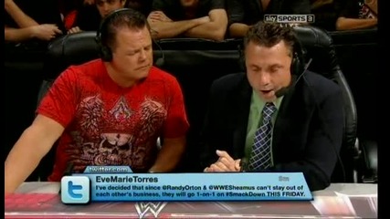 Wwe Raw 05.14.12 Gm John Laurinaitis & John Cena Talking