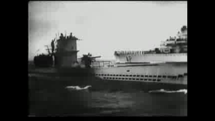 U - Boat That Sank British Carrier Ark Royal Returns To Port.flv