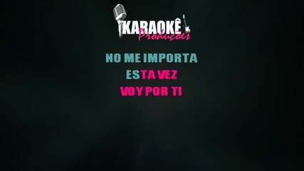 Voy por ti *-* karaoke