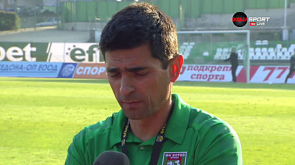 Стойчо Драмов: Играта не ни се получи