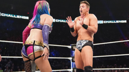 Asuka destroys The Miz in a heated WWE MMC Semifinal confrontation