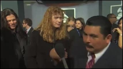 Guillermo Pisses Off Dave Mustaine of Megadeth at Grammys 