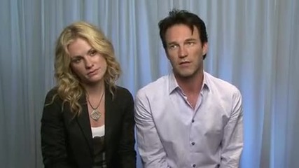 Anna Paquin и Stephen Moyer говорят за True Blood (вк) 