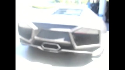 Запалане на Lamborghini Reventon + супер звук 