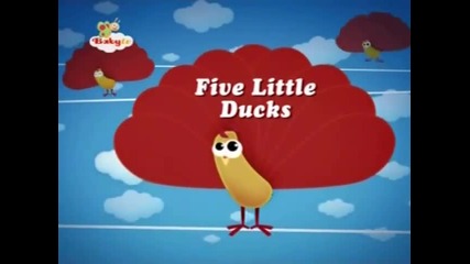 Превод / Five Little Ducks /baby tv/ - Детска песен / & Текст