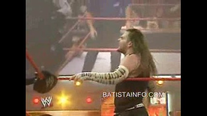 Wwe - Batista vs Jeff Hardy vs Elijah Burke