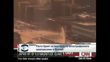 Стотици са жертвите на катастрофалното земетресение в Япония