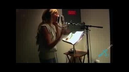Ashley Tisdale - In the Studio part 1 
